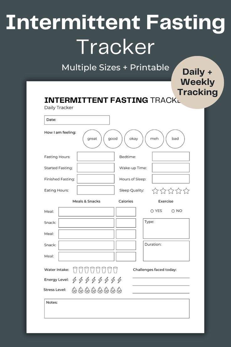 Intermittent Fasting Tracker