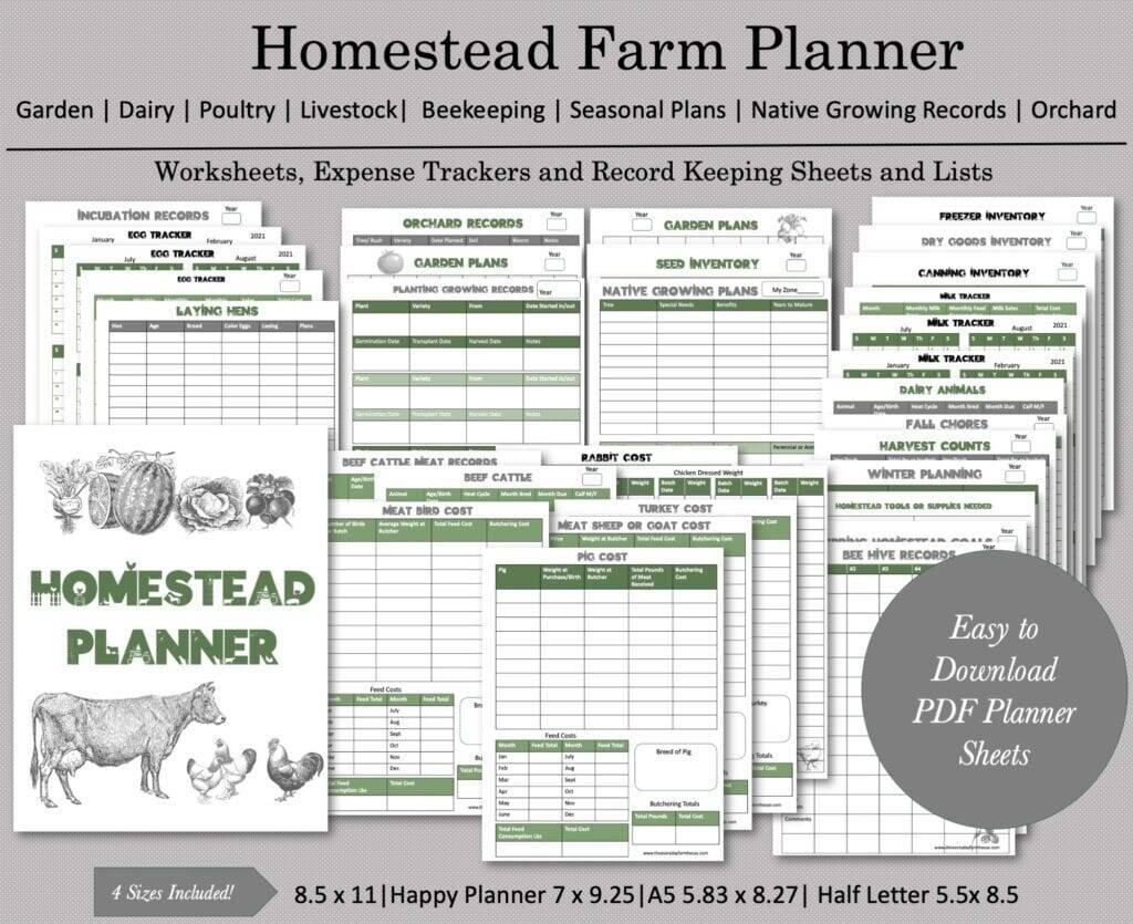 Introducing Our Homestead Farm Planner The Everyday Farmhouse