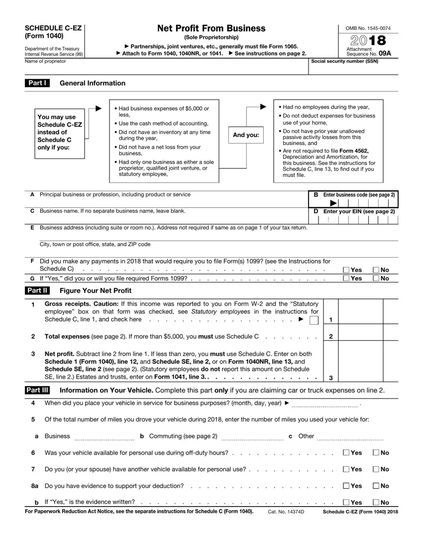 Form 1040 Schedule C 2026 Printable Form 1040 Schedule C 2026 Printable