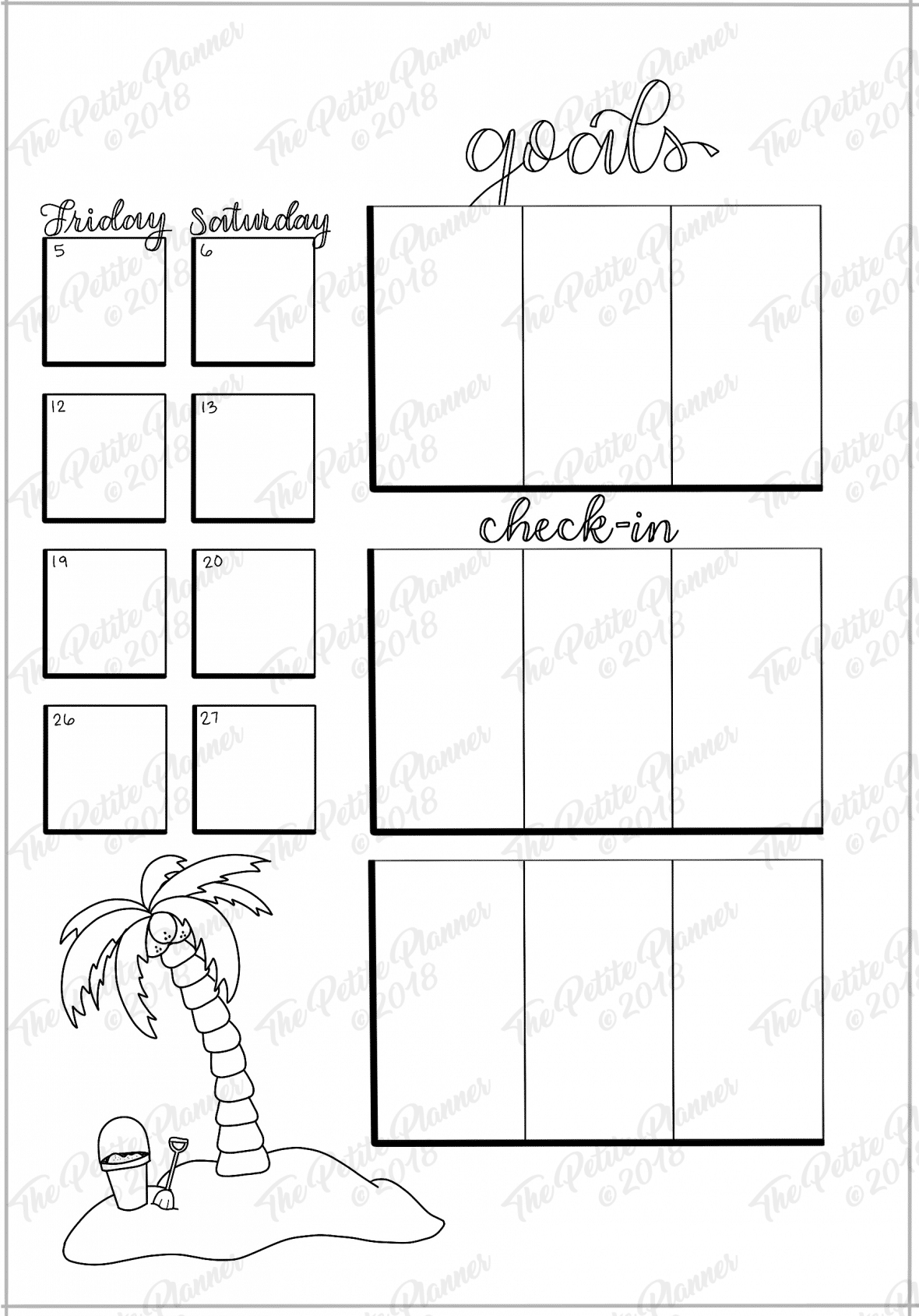 The Petite Planner Printables The Petite Planner Printables