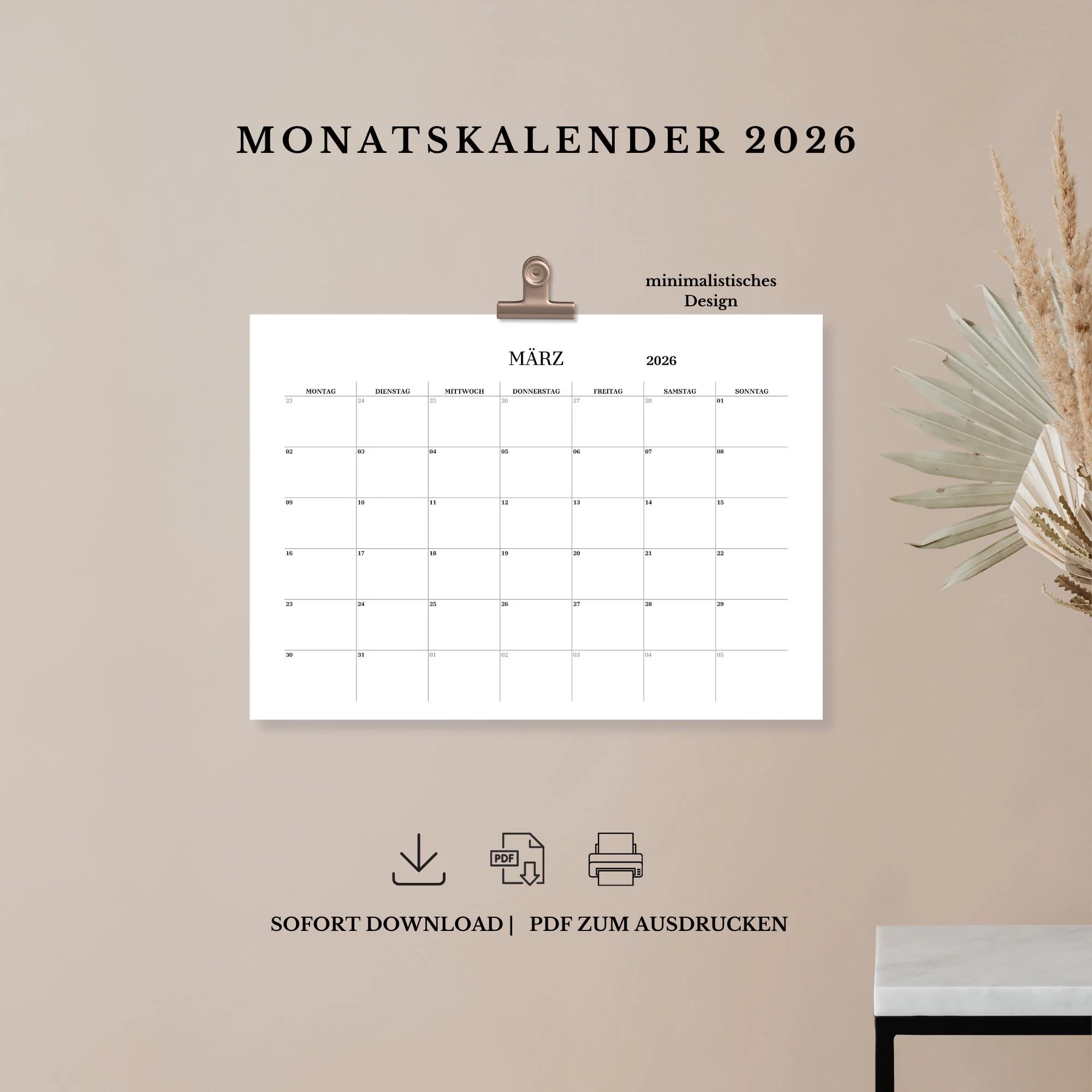 kalender 2026 zum ausdrucken pdf monatskalender zum sofort kalender 2026 zum ausdrucken pdf monatskalender zum sofort