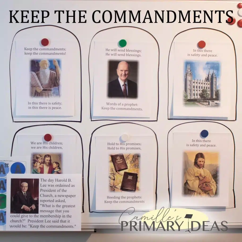 10 Commandments Chart Tables Printable Lds 10 Commandments Chart Tables Printable Lds
