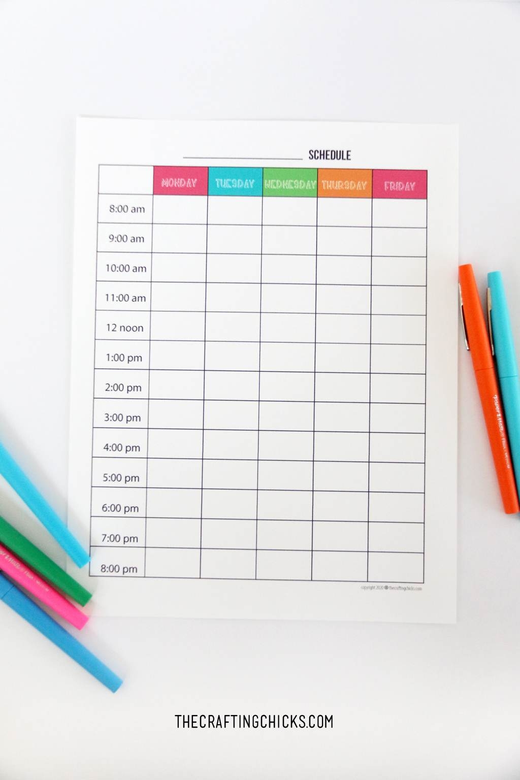 Kid School Weekly Planner Free Printable Kid School Weekly Planner Free Printable
