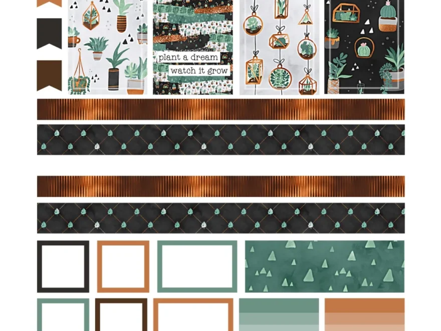 List Of Pretty Planner Stickers Free Printable Print And Cut