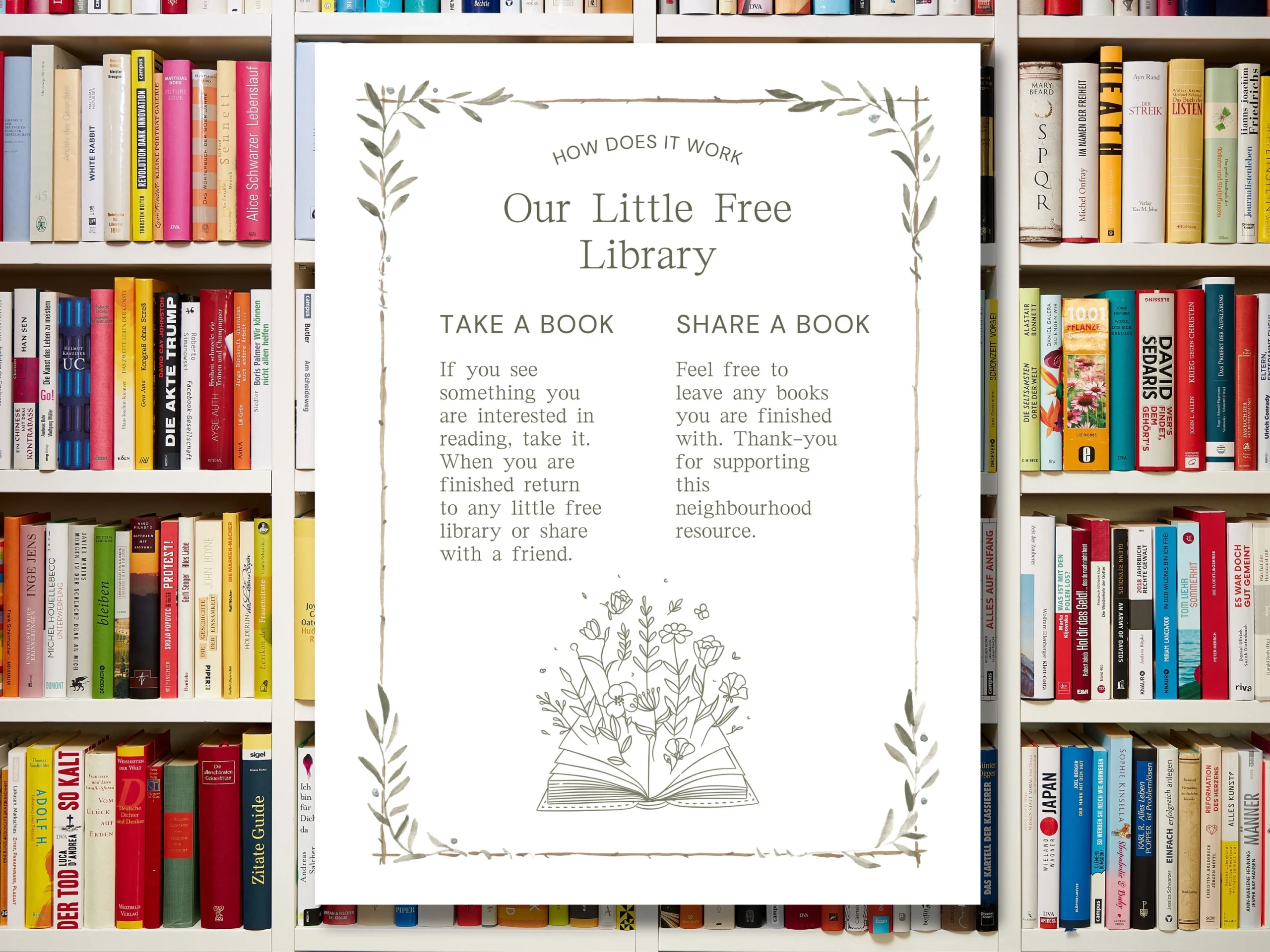 Printable Free Book Sign Printable Free Book Sign