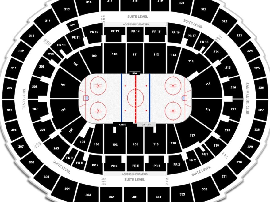 Los Angeles Kings Seating Chart RateYourSeats
