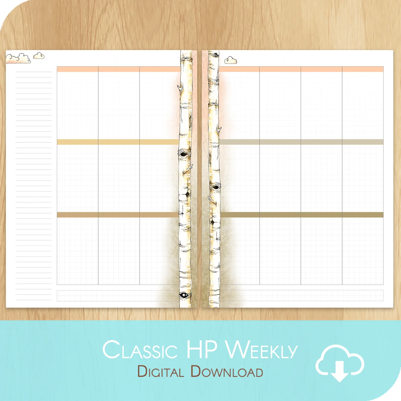 Classic Happy Planner Printable Weekly Layout Classic Happy Planner Printable Weekly Layout