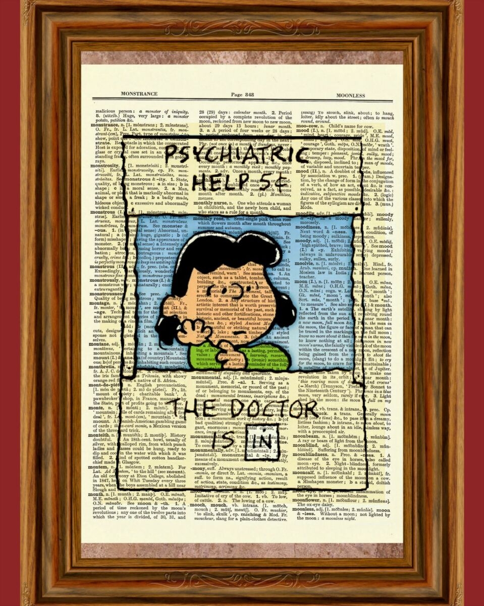Peanuts Lucy Sign Printable