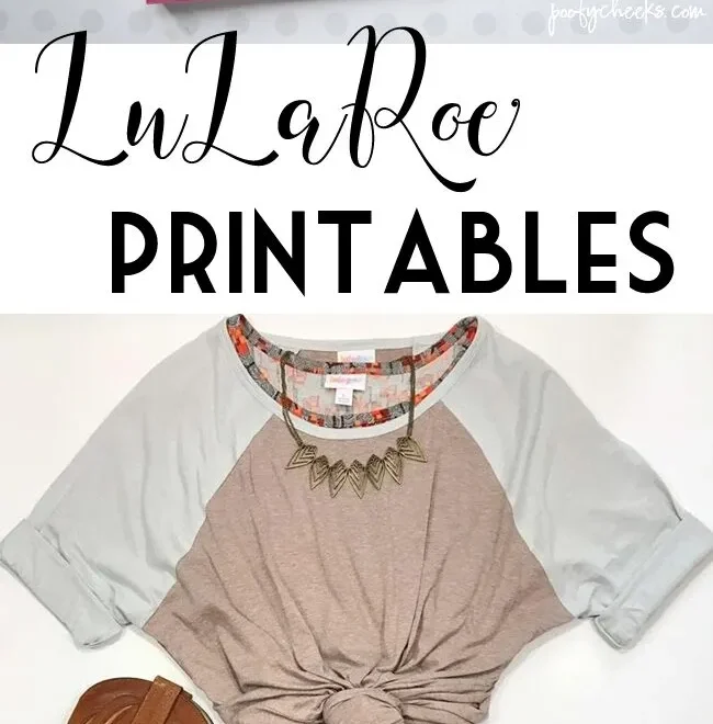 LuLaRoe Free Printables Care Instructions Binder Cover Raffle
