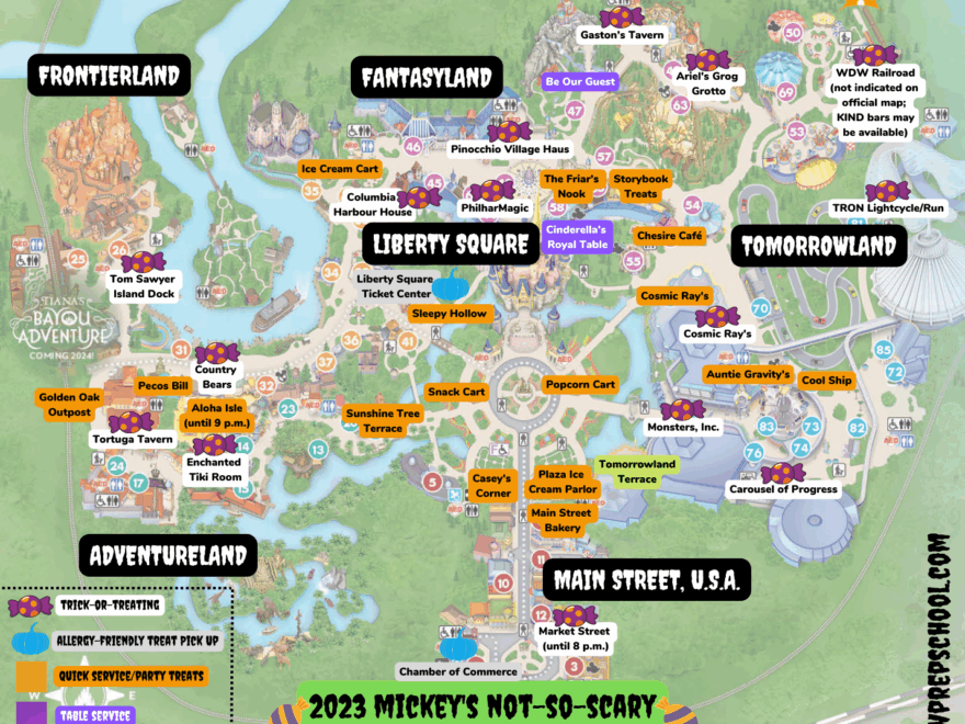 Magic Kingdom Maps