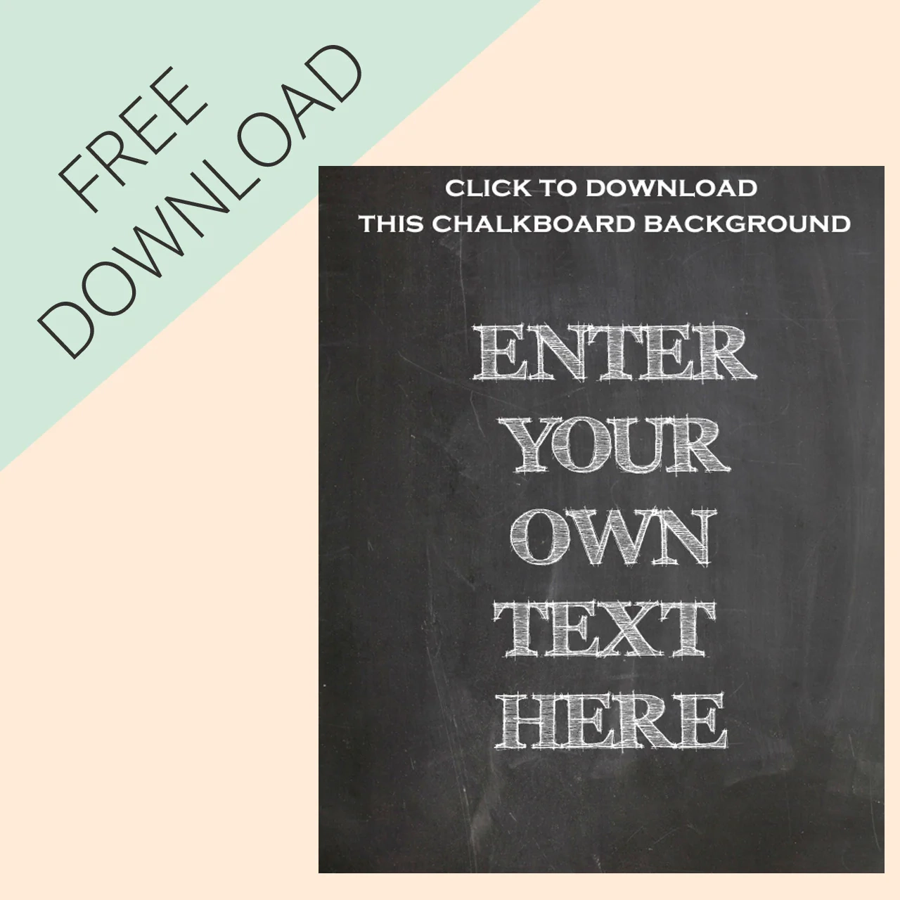 Free Printable Chalkboard Signs Free Printable Chalkboard Signs