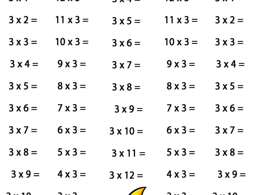 Master Multiplication With Fun amp Free Printable Times Table Worksheets