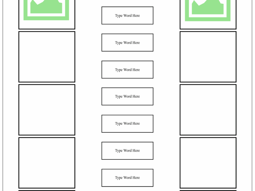 Matching Quiz Maker Custom Templates For Tests Worksheets Library