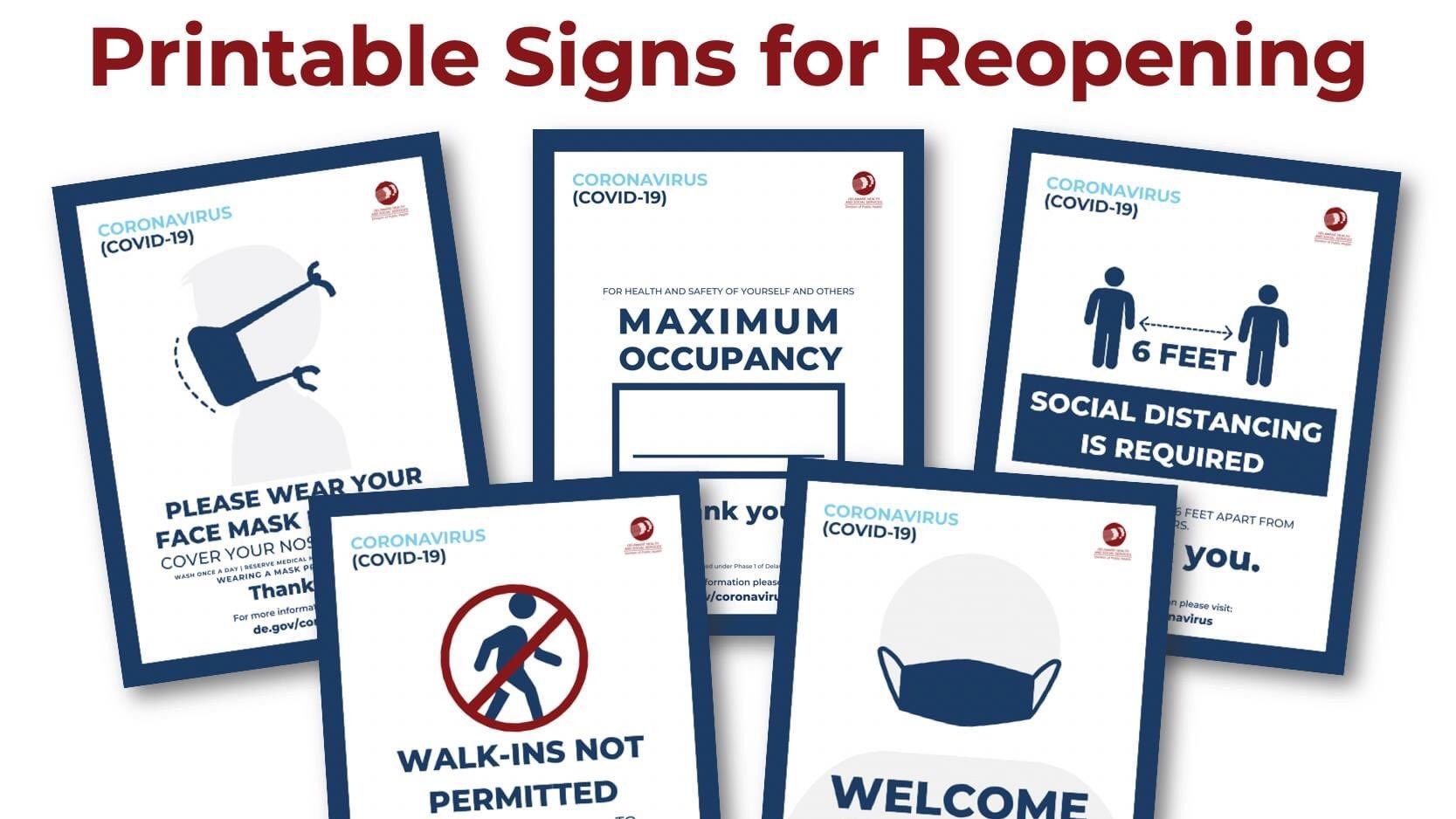 Free Printable Covid Sign