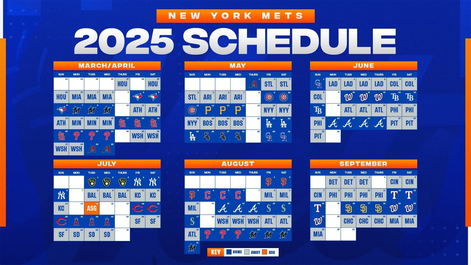 Mets 2025 Full Schedule Released R NewYorkMets