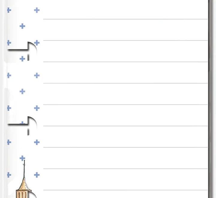 Mini Half Sheet Note Paper Rongrong Happy Planner