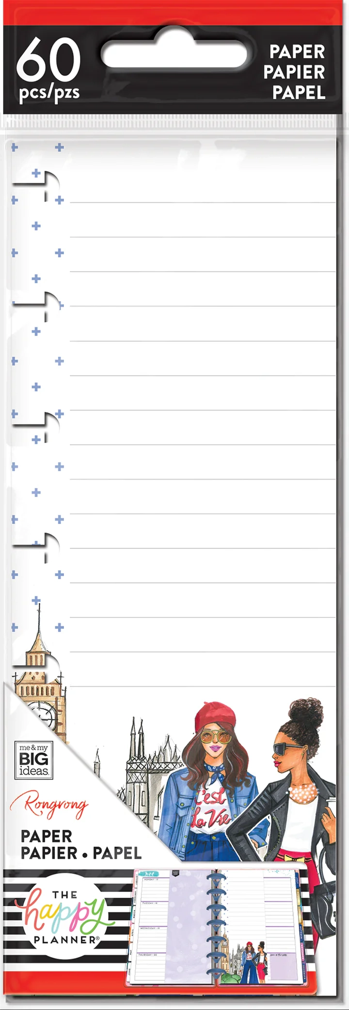 Mini Half Sheet Note Paper Rongrong Happy Planner