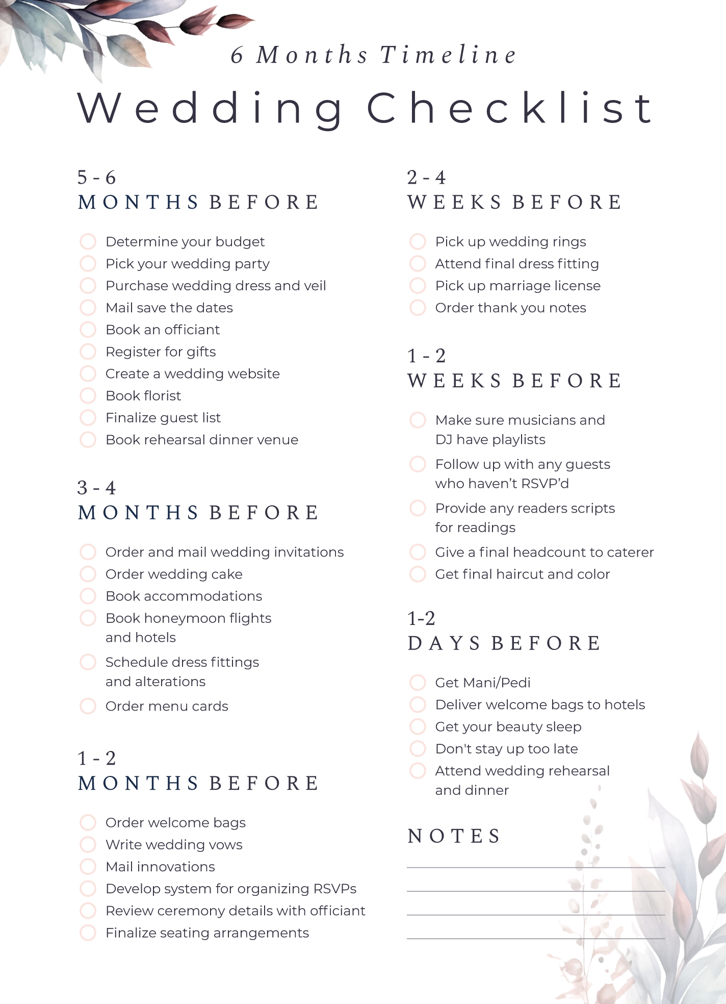 Modern Wedding Checklist Free Google Docs Template Gdoc io Modern Wedding Checklist Free Google Docs Template Gdoc io