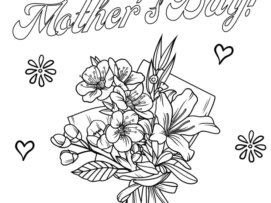 Mother s Day Coloring Page Mother s Day Printables Mother s Day