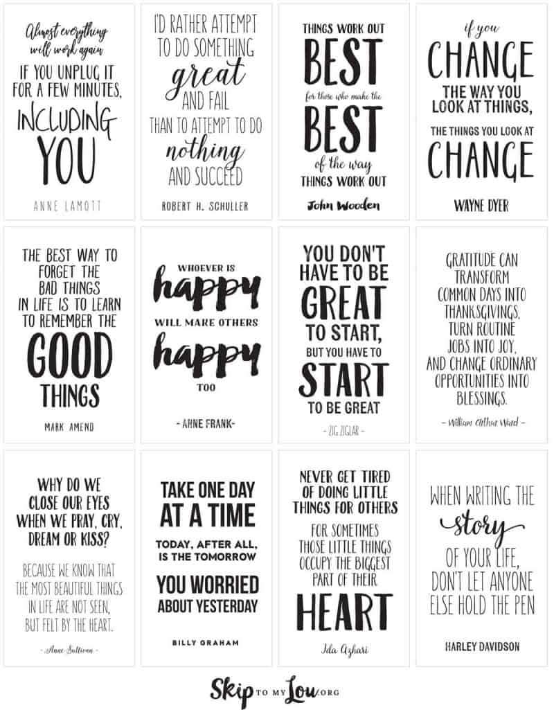 Words Of Encouragement Printable List Words Of Encouragement Printable List