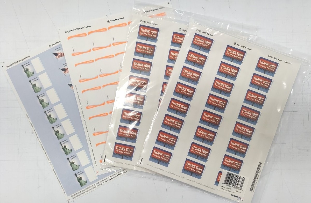 Printable Postage Stamp Sheets By Endicia