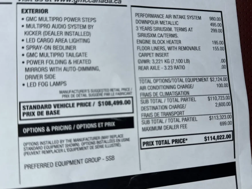 New 2026 GMC Sierra 1500 Crew Cab Short Box 4 Wheel Drive Denali