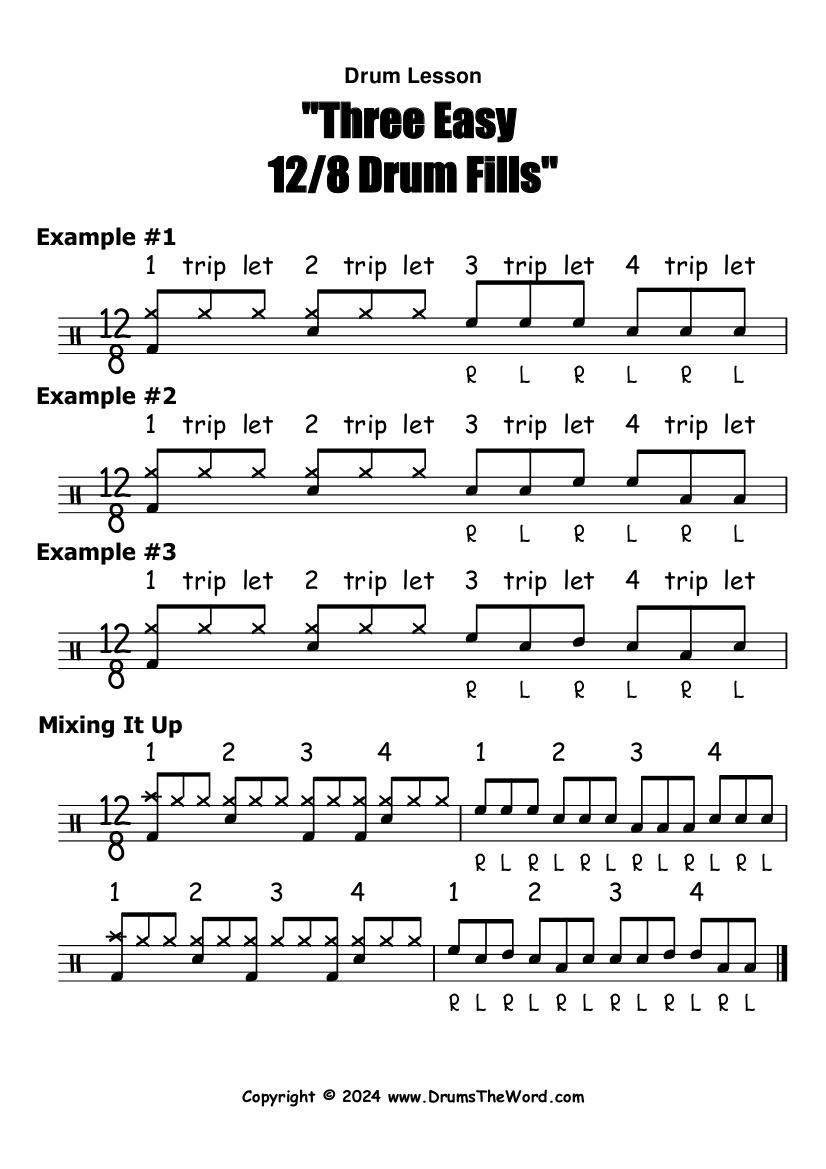 Printable Drum Sheet Music Free Printable Drum Sheet Music Free