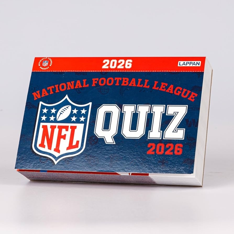 NFL Quiz Kalender 2026 Endlich Mitreden Beim Super Bowl Tagesabrei kalender American Football Wissen Mit Fragen Fakten Und Hintergrundinfos F r NFL Quiz Kalender 2026 Endlich Mitreden Beim Super Bowl Tagesabrei kalender American Football Wissen Mit Fragen Fakten Und Hintergrundinfos F r