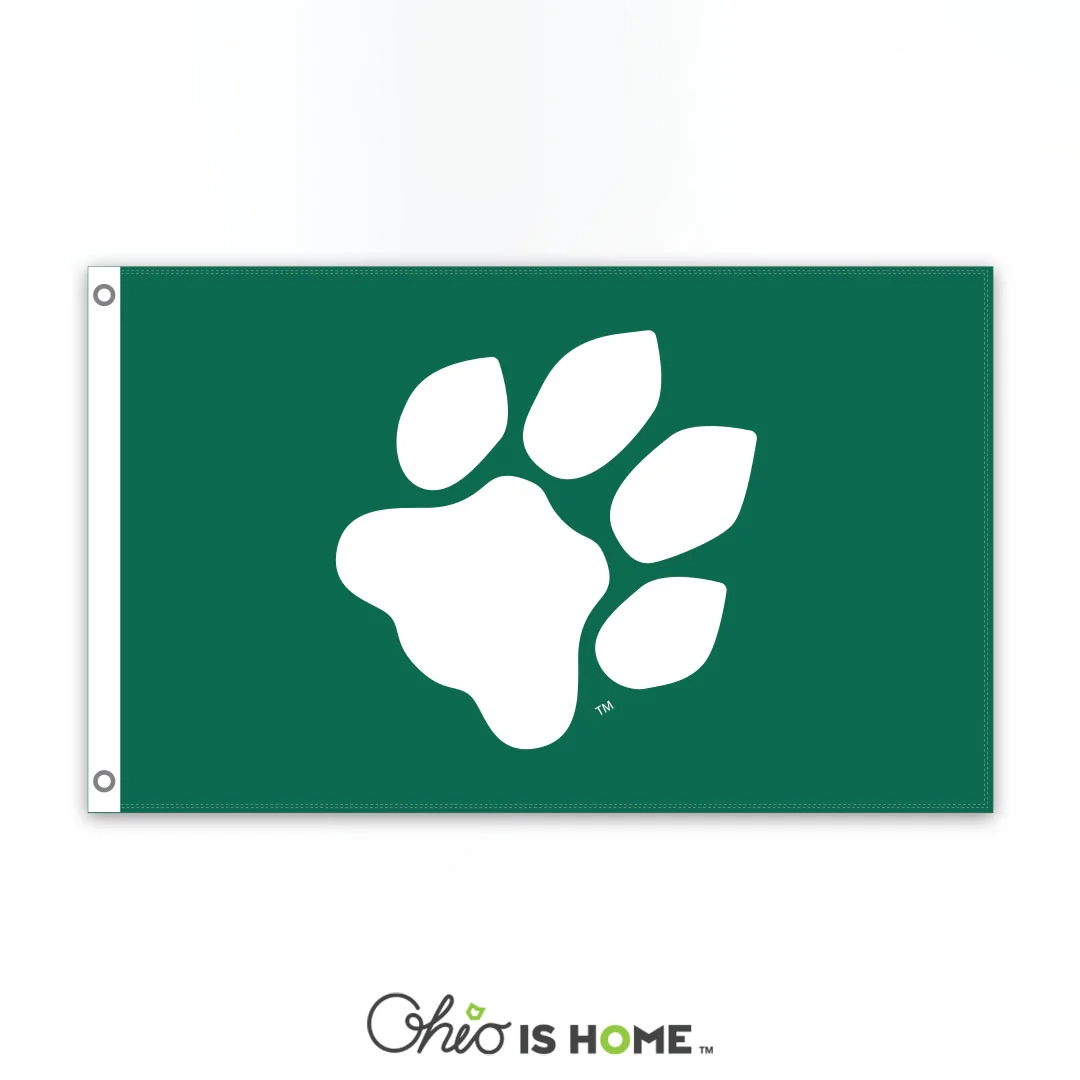 Ohio University Paw Flag Ohio Is Home