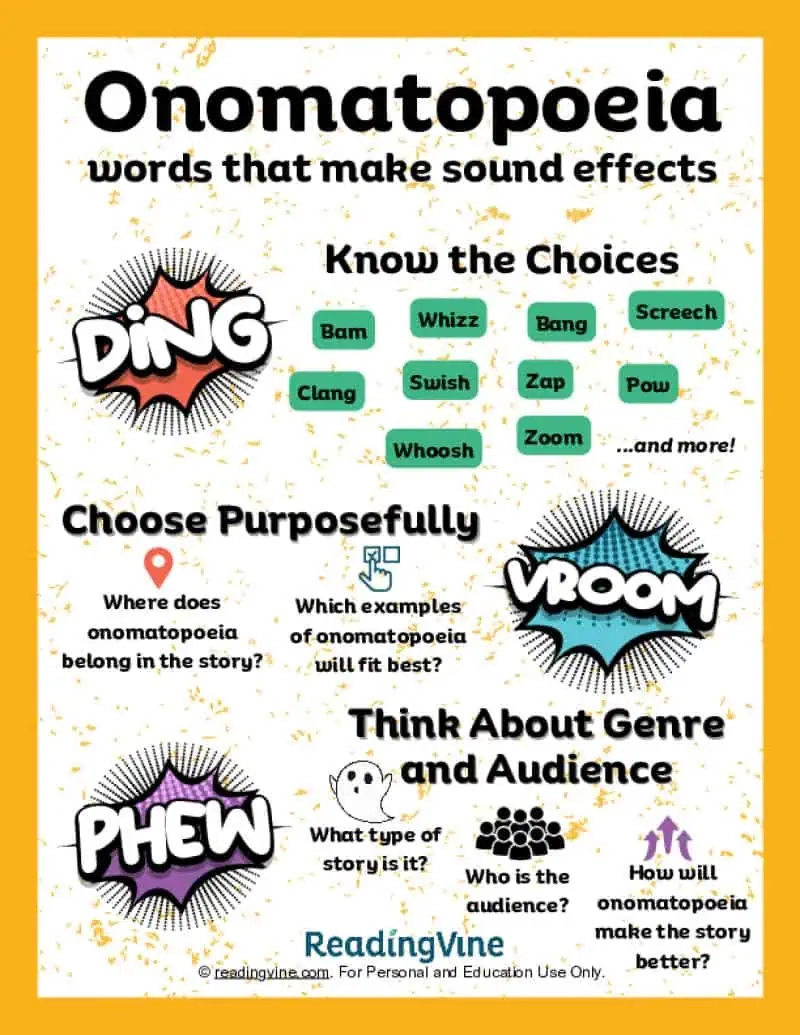 Onomatopoeia Examples And Activities ReadingVine Onomatopoeia Examples And Activities ReadingVine