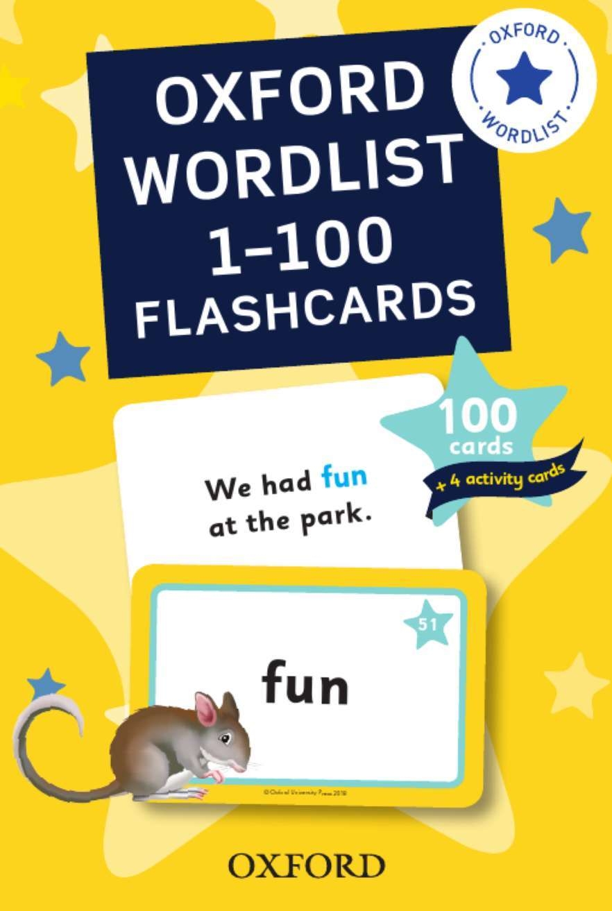 Oxford Wordlist 1 100 Flashcards Oxford University Press 9780190310028 Educational Resources And Supplies Teacher Superstore