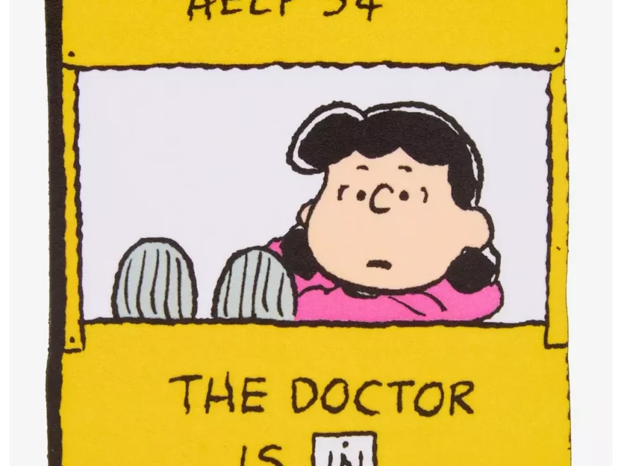 Peanuts Lucy Psychiatric Help Booth Chunky Magnet BoxLunch