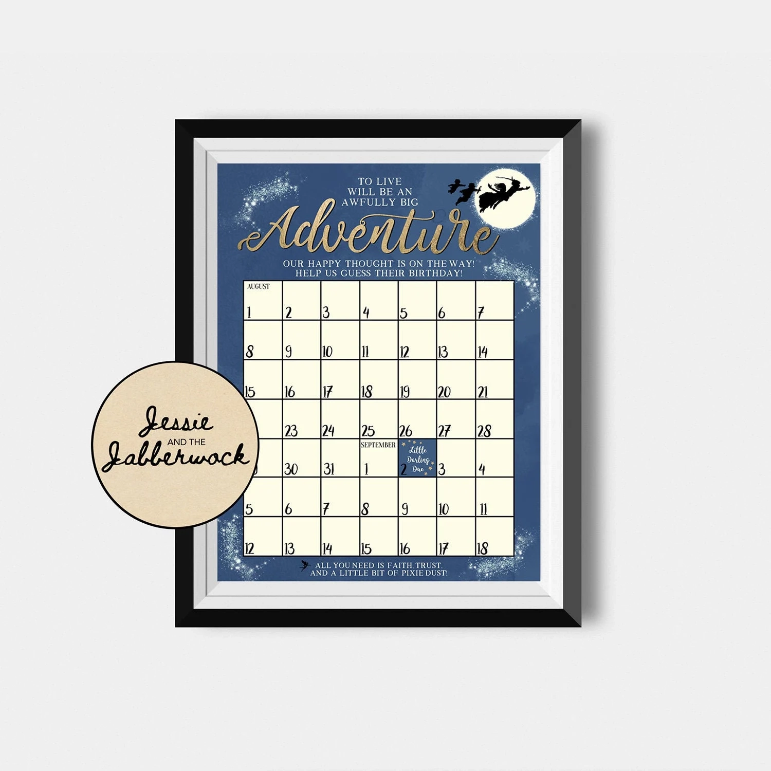 Peter Pan Themed Printable Planner