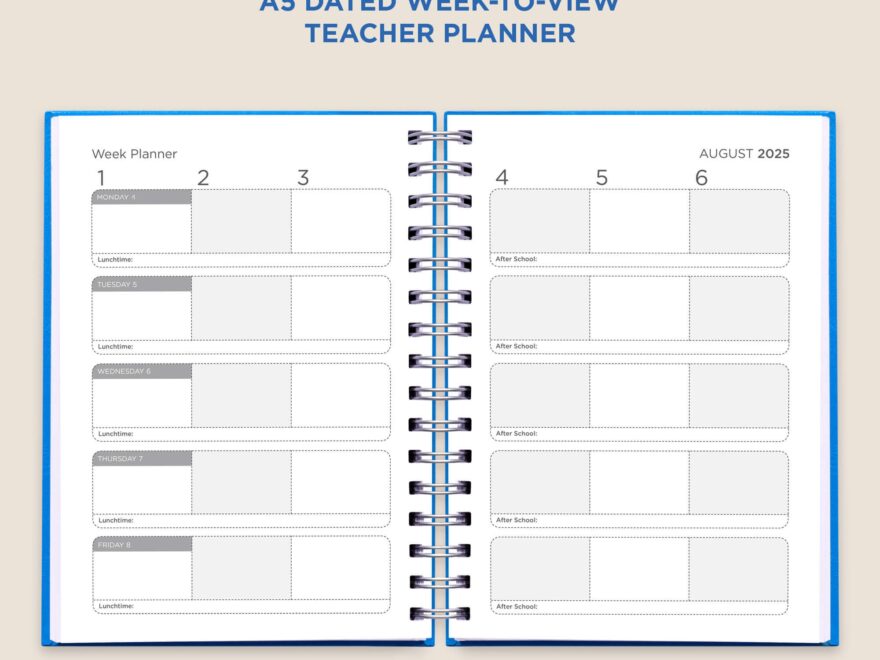 Photo Front amp Back Teacher Planner Pirongs