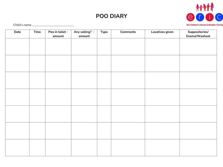 Poo Diary ERIC