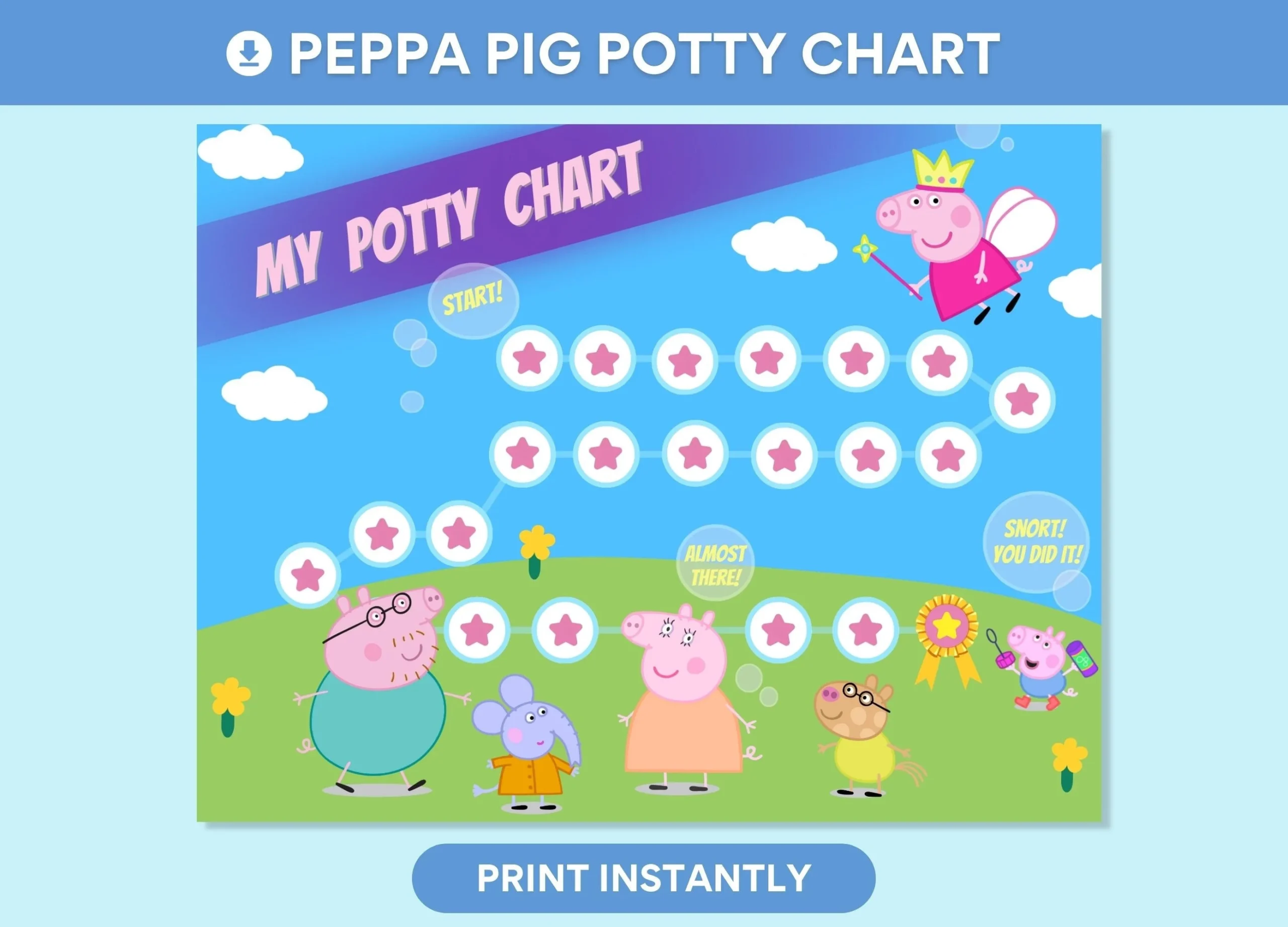 Potty Training Chart Printable Potty Reward Chart Potty Training Sticker Chart Behavior Reward Chart Toilet Training Peppa Pig Reward Chart Etsy Potty Training Chart Printable Potty Reward Chart Potty Training Sticker Chart Behavior Reward Chart Toilet Training Peppa Pig Reward Chart Etsy