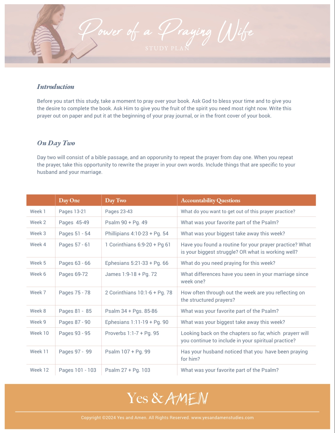 Marriage Bible Study Guide Printable