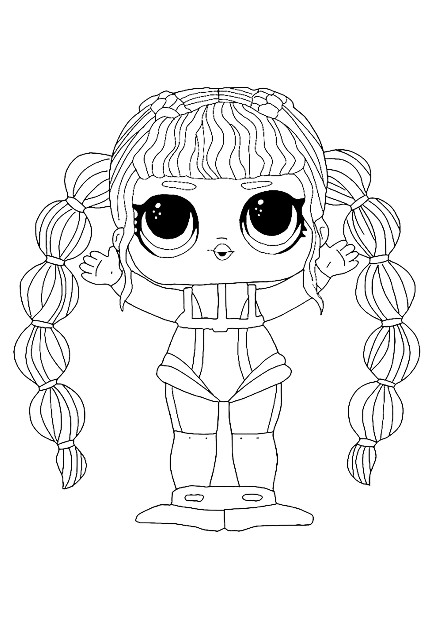 Lol Surprise Doll Coloring Sheets Printable Lol Surprise Doll Coloring Sheets Printable