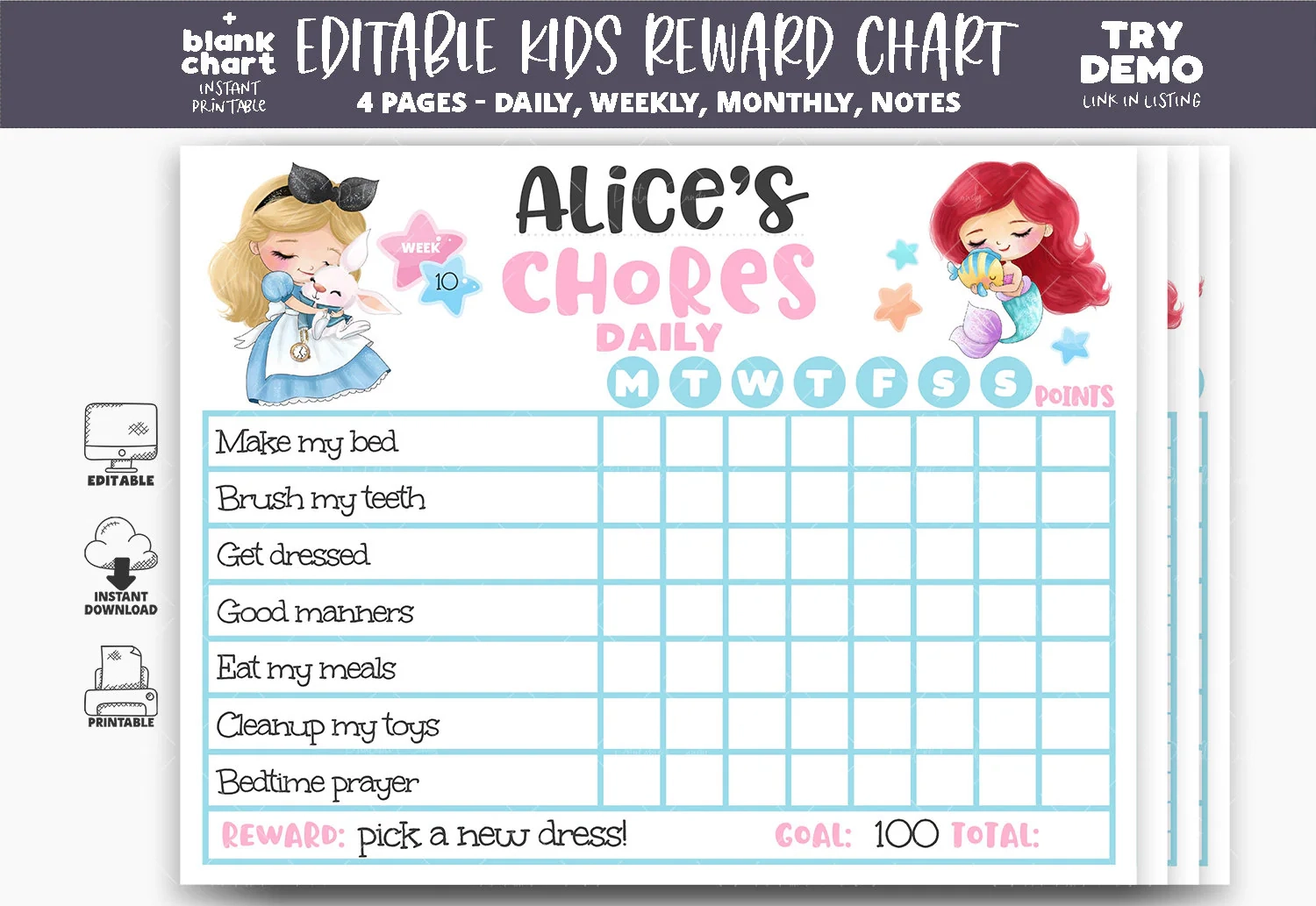 Reward Charts Free Printables Preschoolers Custome Reward Charts Free Printables Preschoolers Custome