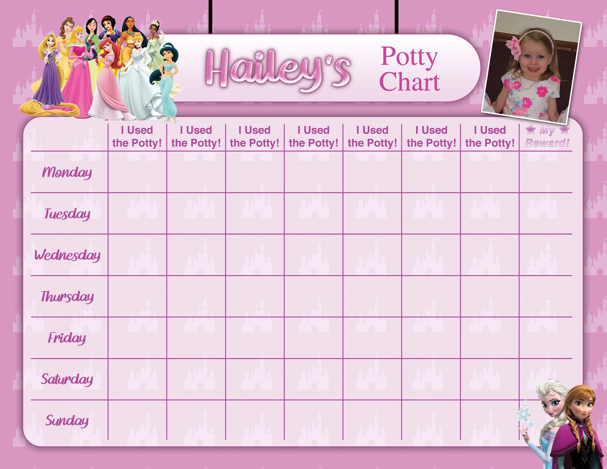 Princess Potty Chart Potty Training Chart Potty Reward Chart Potty Sticker Chart Customized Personalized Printable Etsy Princess Potty Chart Potty Training Chart Potty Reward Chart Potty Sticker Chart Customized Personalized Printable Etsy