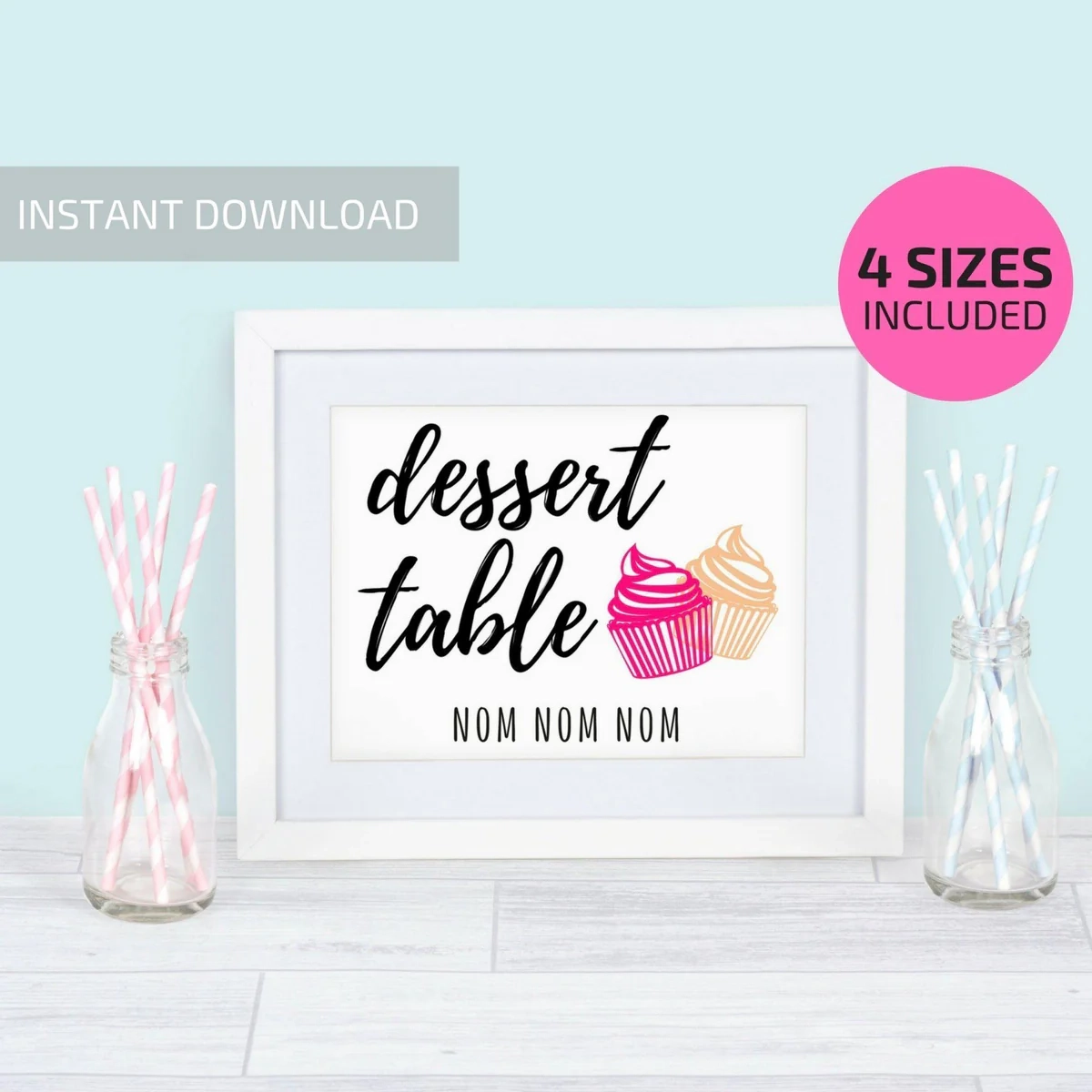 Free Dessert Sign Printables Free Dessert Sign Printables