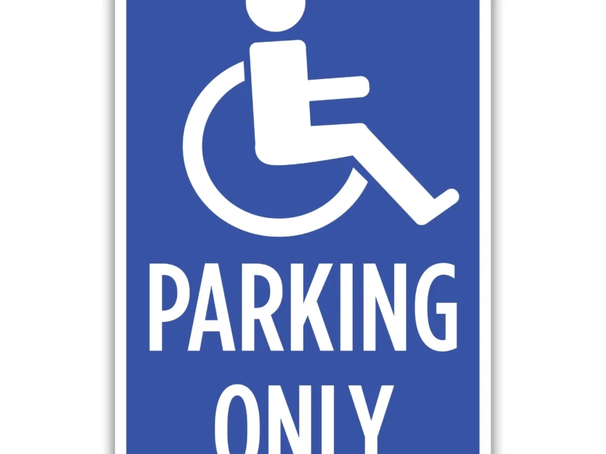 Printable Disabled Sign Printable Party Favors