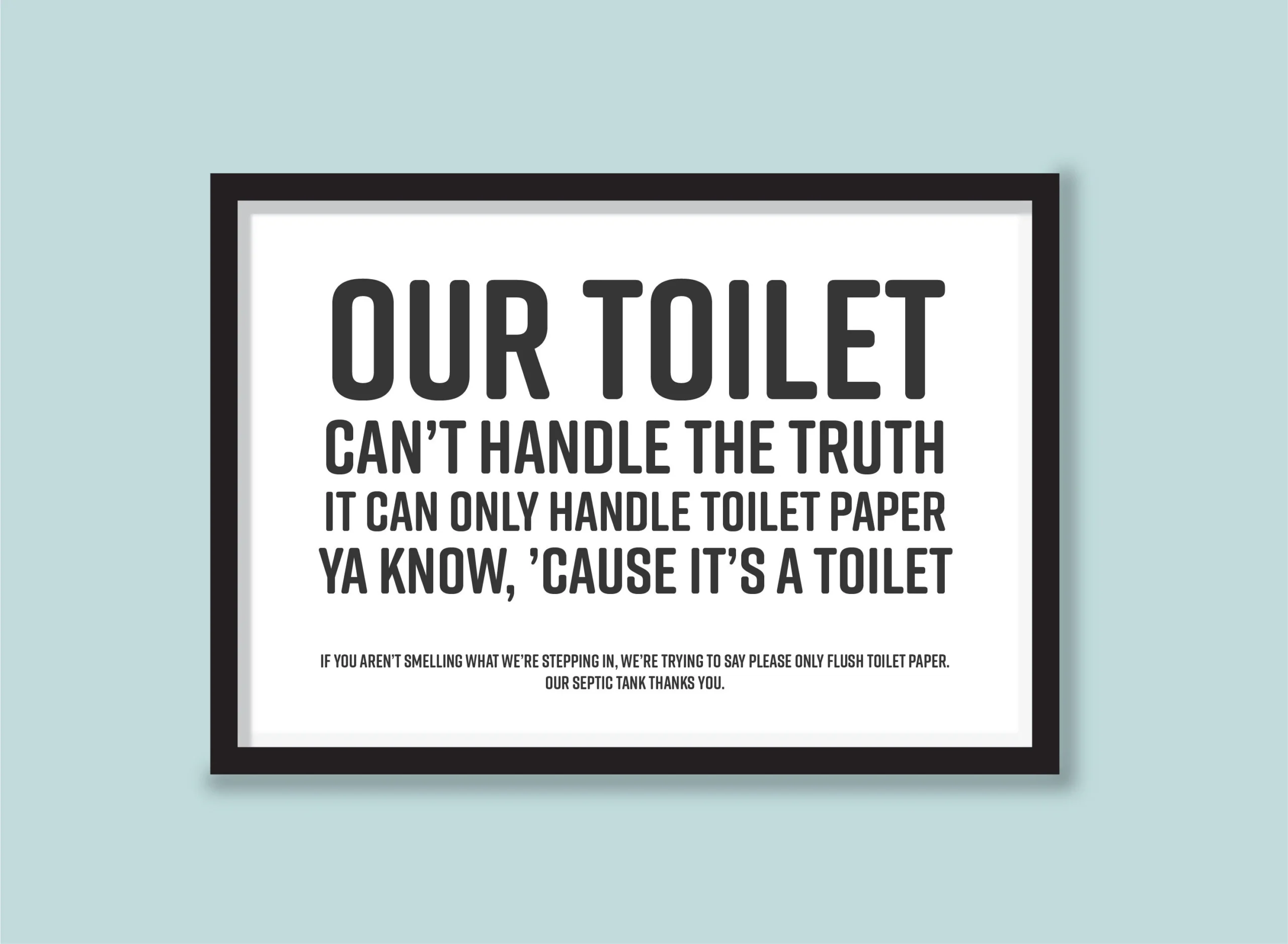 Printable Septic System Signs Printable Septic System Signs