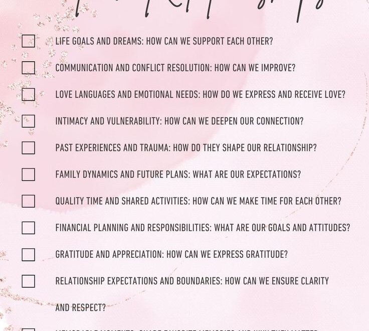 Printable List Deep Conversation Topics