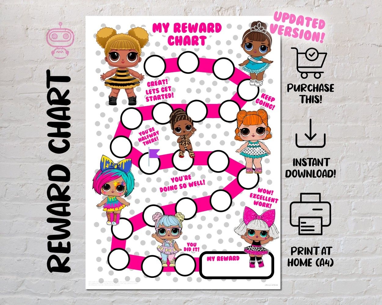 Lol Reward Chart Printable