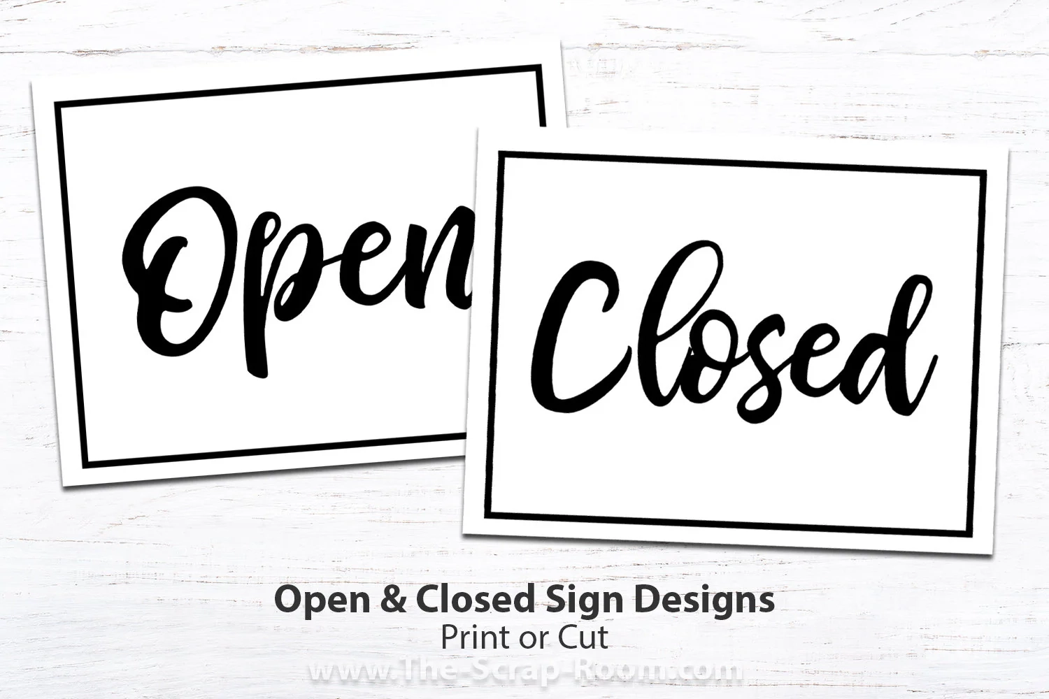Printable Open And Closed Signs Printable Open And Closed Signs