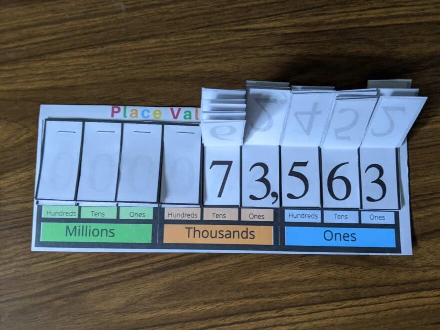 Printable Place Value Chart amp Games Orison Orchards