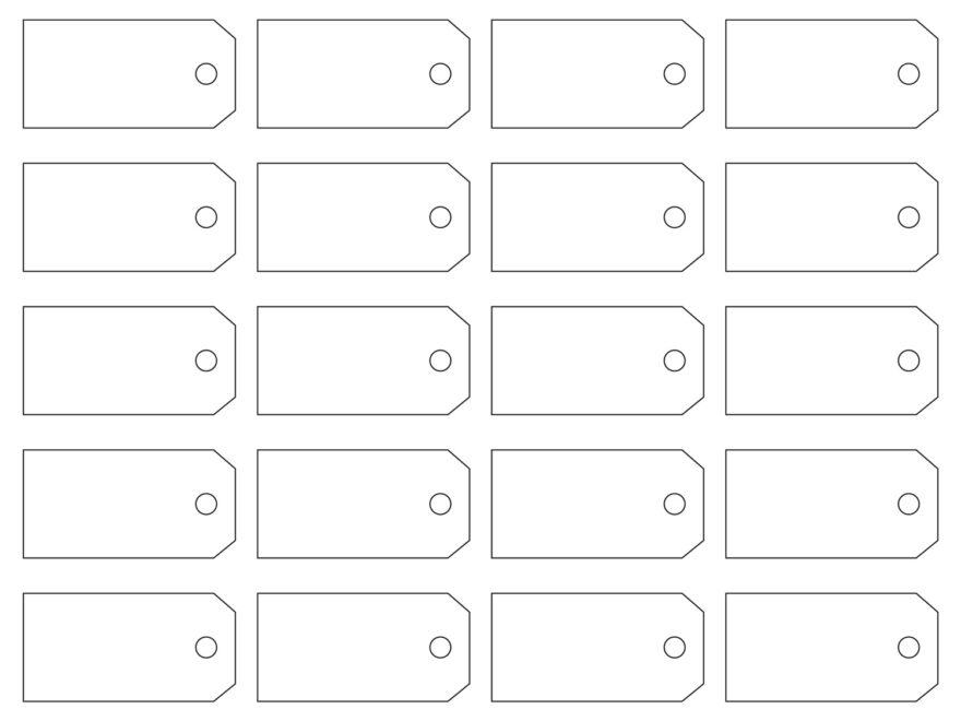 Printable Price Tag Templates Make Your Own Price Tag Labels