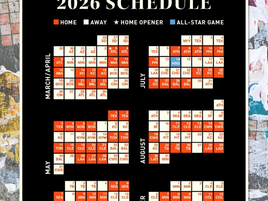 Printable Schedule Detroit Tigers