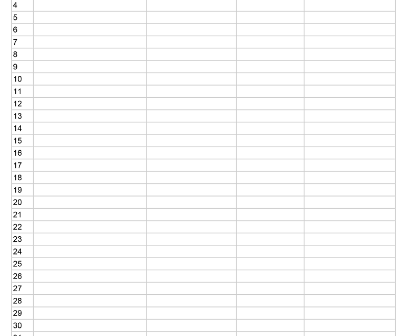 Printable Sign In Worksheets And Forms For Excel Word And PDF